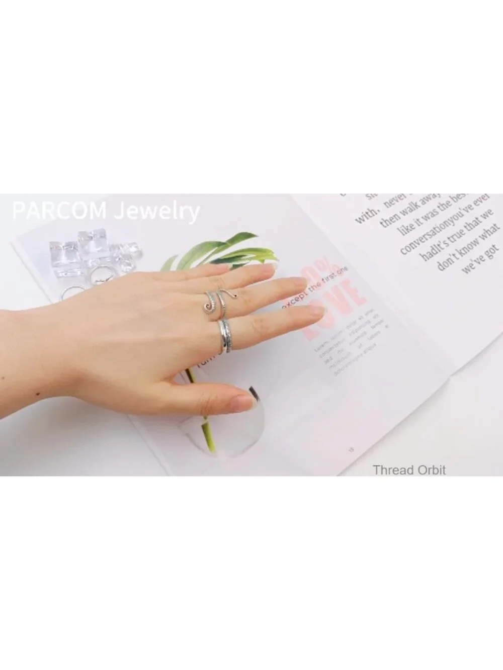 S925 Sterling Silver Adjustable Open Stacking Ring - Hypoallergenic